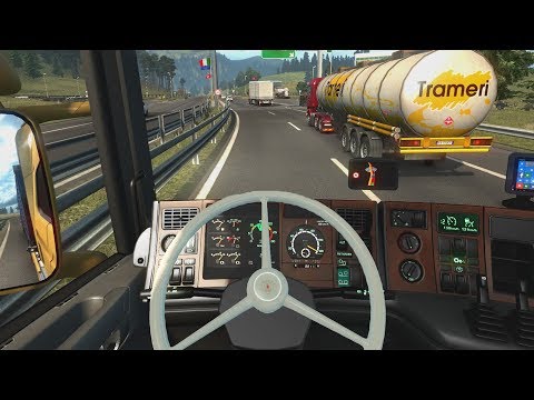 Euro Truck Simulator 2 - Scania 164L | Verona to Zürich