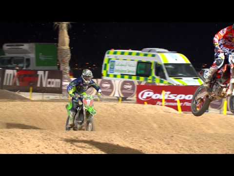 Jordi Tixier Crash MXGP of Qatar 2015 - motocross