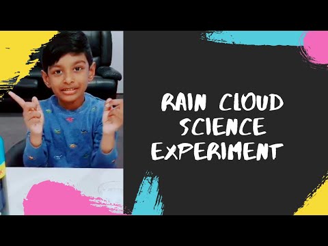 Rain Cloud Science Experiment|Australia | Kids Learning Video||Pranshul Talks