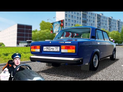 ТАКСУЮ НА СВОЕЙ ЖИГЕ ЖИГИНАТОР в CITY CAR DRIVING + РУЛЬ