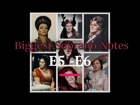 The Biggest Soprano Notes (E5-E6)