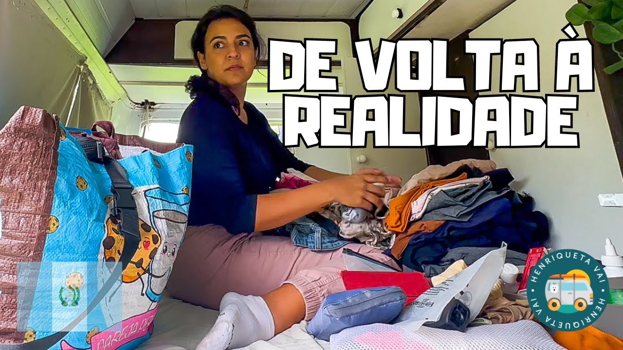 VOLTAMOS À NOSSA ROTINA NA KOMBI