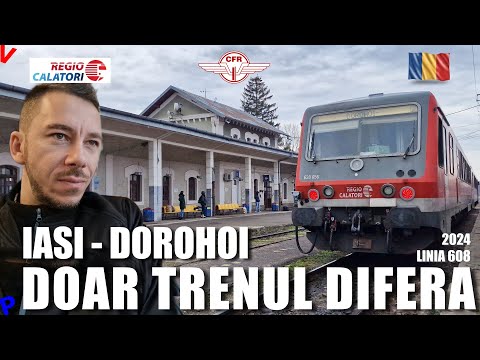Nothing changed | Travel and presentation of the Iasi - Dorohoi train in 2024