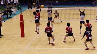 【2025近畿大会・準決勝】金蘭会 vs 京都橘　第２セット＜女子バレーボール＞