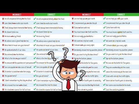 50 Common English Grammar Mistakes with Prepositions and How to Fix Them