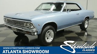 Video Thumbnail for 1966 Chevrolet Chevelle Malibu