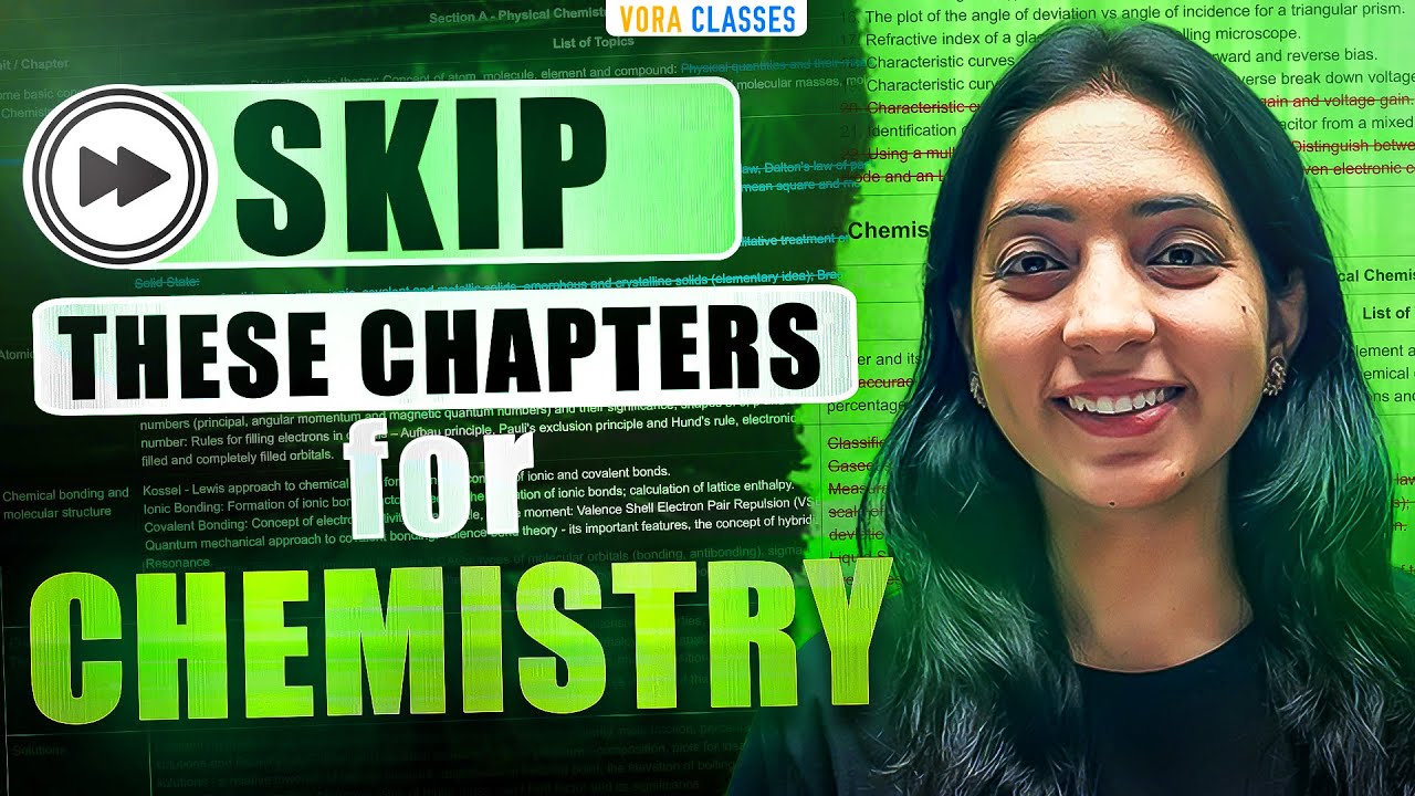 BAS ITNA KARO in last 20 Days🚫 JEE 2026 - High Weightage Chapters