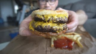 How to Cook a Classic AMERICAN CHEESE BURGER