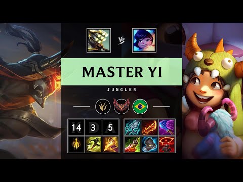 Master Yi Jungle vs Nunu & Willump - BR Grandmaster Patch 25.09