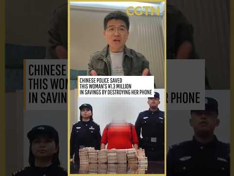 Police smashed her phone, but she kept her ¥1.3 million
