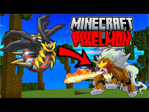 Legendary Entei! Minecraft Pixelmon