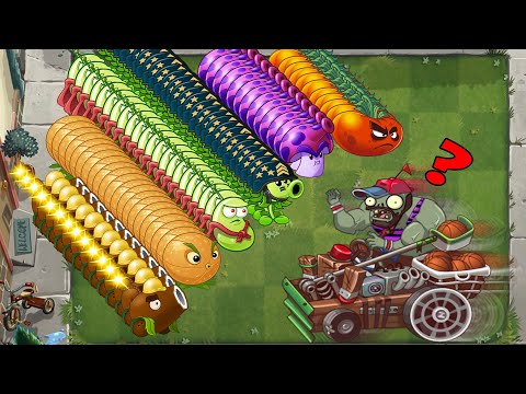 1000 Plants Level 1 vs 100 Catapult Zombies - Who Will Win? - PvZ 2 Challenge