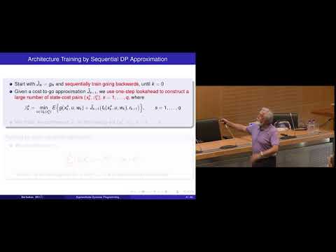 Approximate Dynamic Learning - Dimitri P. Bertsekas (Lecture 2, Part A)