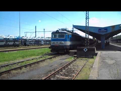 Odjezd vlaku R 609 Svatava (ČD 242.208) - Cheb, 19. 5. 2013
