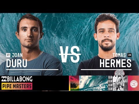 Joan Duru vs. Tomas Hermes - Round Two, Heat 12 - Billabong Pipe Masters 2018