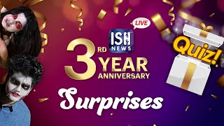 Surprise Announcement for ISH News 3rd Anniversary!