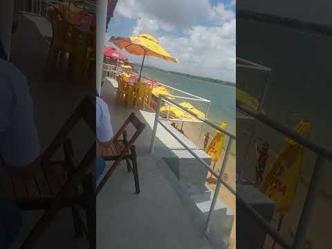 Almoçando no Vilas Bar #trabalho #portalata #kombi #telha #rio #sol #sergipe #almoço #gratidãosempre