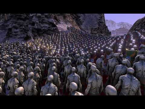 8000 Zombies vs 2500 Romans - UEBS