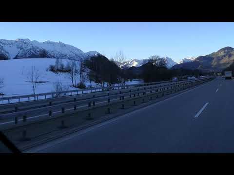 Video Bundesautobahn A 95 MÜNCHEN - Garmisch-Partenkirchen Germany
