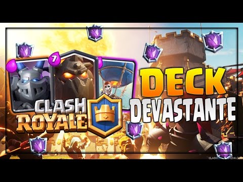 BEST DECK WITH LAVA HAMSTIF FOR ARENA 7-8-9-10-11 Clash royale best deck
