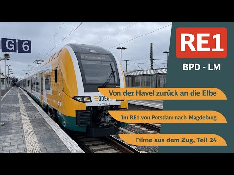 #024 | Führerstandsmitfahrt | Potsdam. - Magdeburg (BPD-LM) | Von der Havel zurück an die Elbe