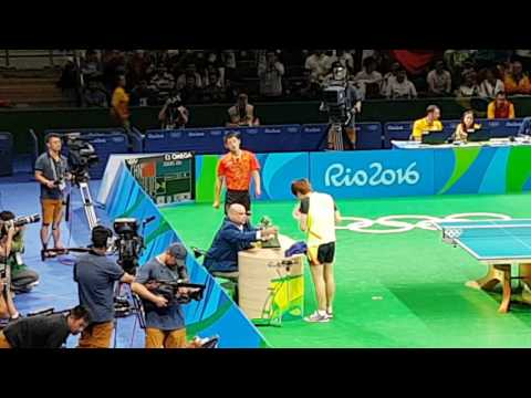 RIO2016 - China (Zhang Jike) x South Korea (Jeoung Youngsik) - Table Tennis Team Events