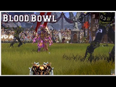 Blood Bowl 2 - NOT WINNING CHALICE - Game 10 - Amazons vs. Dark Elves