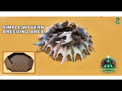Ultimate Wyvern Breeding Pen Tutorial | Ark Survival Ascended