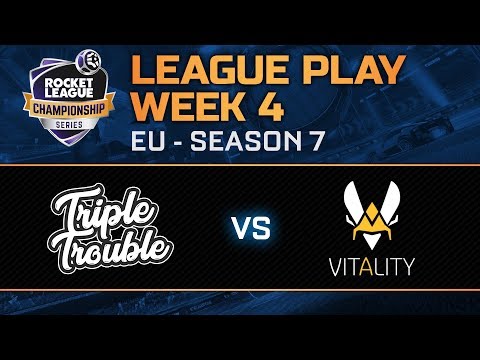 RLCS League Play Week 4 - Triple Trouble vs Renault Vitality
