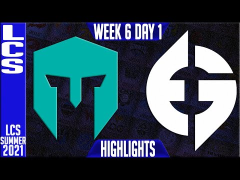 IMT vs EG Highlights | LCS Summer 2021 W6D1 | Immortals vs Evil Geniuses