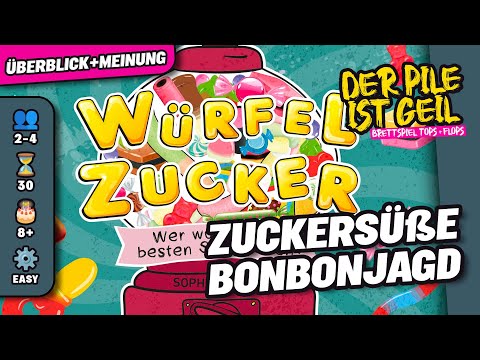 WÜRFELZUCKER - moses Verlag - Brettspiel - Der Pile ist geil