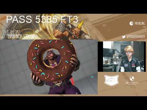 Trashbox (#1 Rank Player) vs Justfog (#1 Rank Ryu) - Street Fighter 5