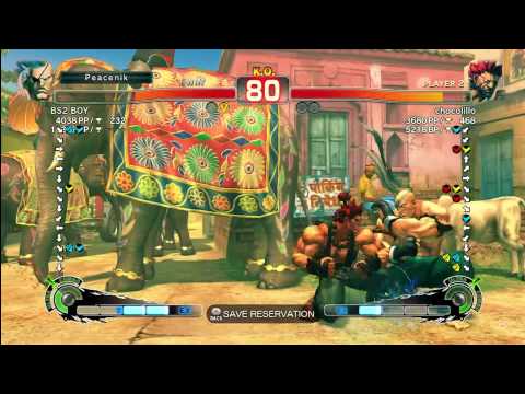 SSF4 AE [Akuma] chocolillo vs BS2 BOY [Sagat] 2