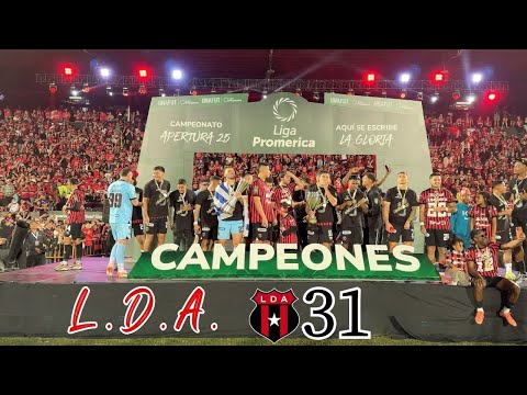 L.D. Alajuelense CHAMPION Apertura-2025 Costa Rica