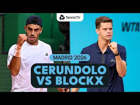 Francisco Cerundolo vs Alexander Blockx For A Quarter-Final Spot 👀 | Madrid 2026 Highlights