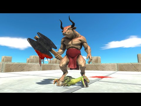 Minotaur Death Run - Animal Revolt Battle Simulator