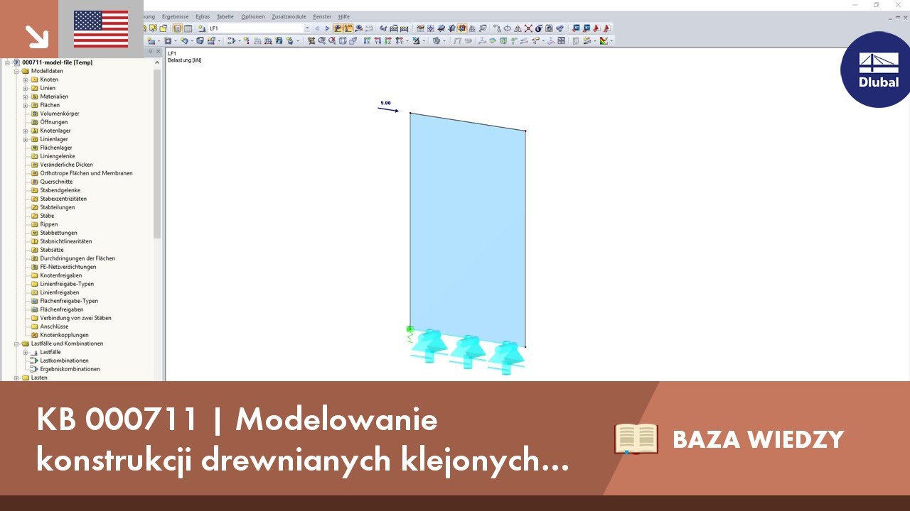 KB 000711 | Modellierung von Brettsperrholzkonstruktionen Lagerung