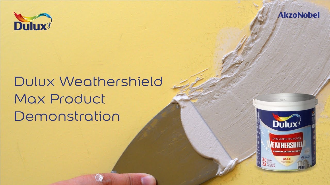 Watch video Dulux Weathershield Max Product Demonstration Now Dulux Weathershield Max Product Demonstration