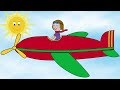 I M Flying In My Plane Nursery Rhyme For Babies And Toddlers From Sing And Learn