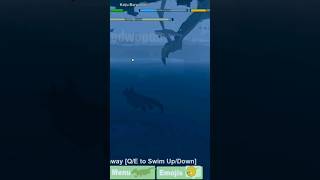 Ectenosaur catching a ride.. #games #roblox #dinosaur