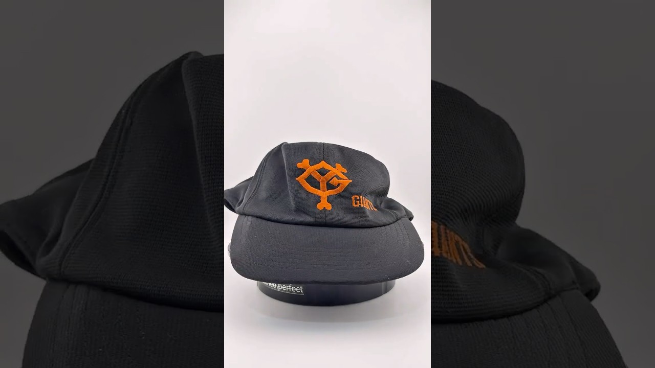 How to Reshape a Vintage Tokyo Yomiuri Giants Cap | Fix Creased & Bent Brim