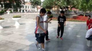 B-boys in Ha Noi, another dance in the Ha Noi Hustle