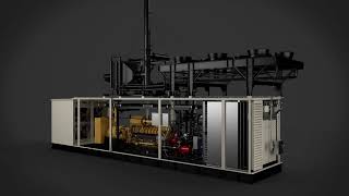 Cat® CHP2000 Combined Heat and Power Container