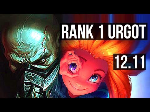 URGOT vs ZOE (MID) | Rank 1 Urgot, Godlike | NA Challenger | 12.11