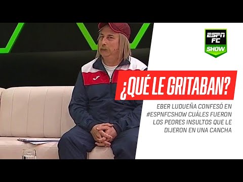¡Desopilante! Los peores insultos que recibió Eber Ludueña en una cancha