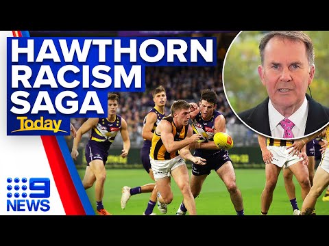 Alastair Clarkson explodes over ‘shameful’ Hawthorn racism saga | 9 News Australia
