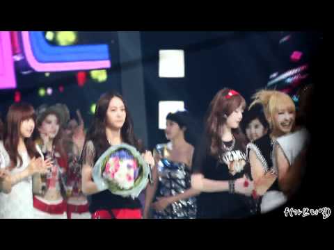 120708 F(x) inkigayo encore with Super Junior.mp4
