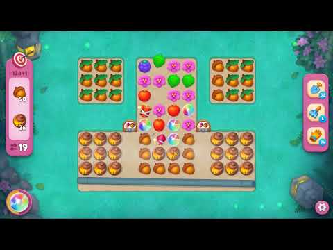 Gardenscapes Challenge level 12841 Gameplay #Bubunka