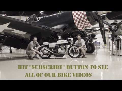 "Fighter 500" Cafe Racer from a 78 Honda CX500, P51 Mustang theme, Build and walk around