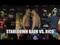 Staredown Badr Hari en Rico Verhoeven kent verrassend slot